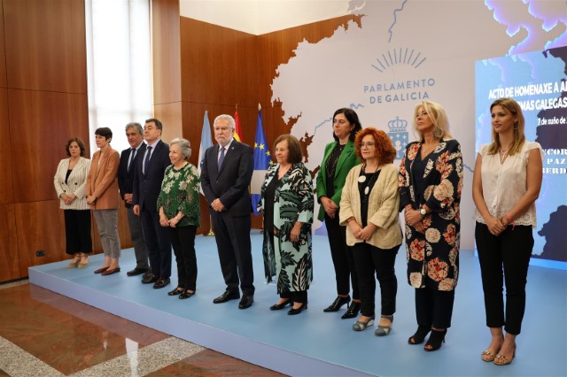 O Parlamento de Galicia rende homenaxe a Alexandre Bóveda e ás vítimas galegas do franquismo